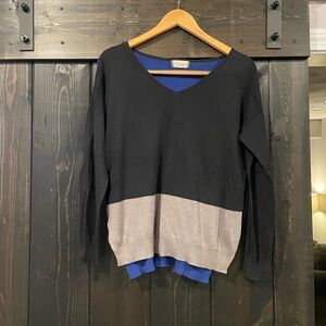 Fifty Street Blue and Black Top